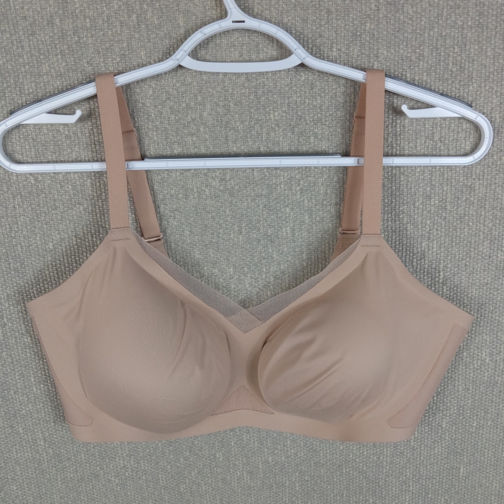 Honeylove Tan Full Coverage Bra with Seamless Design